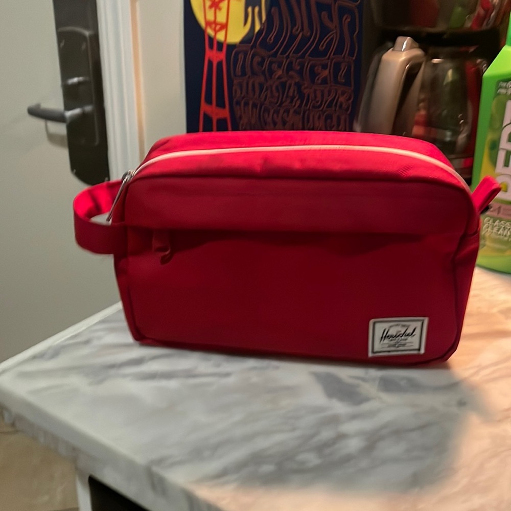 Never used brand new toiletry bag from NORDSTROMS and it’s a HERSCHEL
